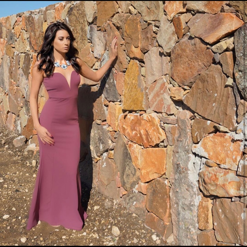 Windsor Bandeau Strapless Gown